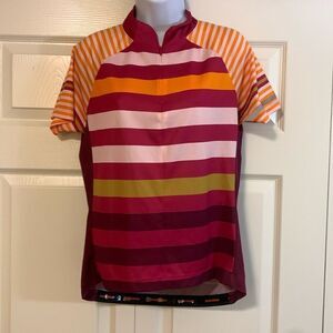 Nicaea, biking shirt, ladies large, like new